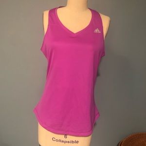Purple Adidas Climax Tank